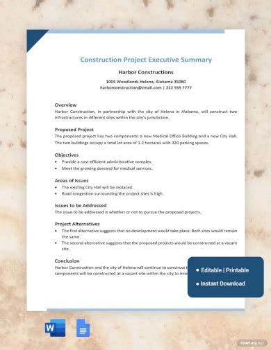 Hylka Construction Company Inc - Executive Summary Construction …