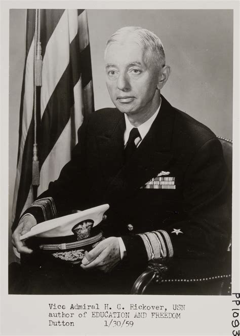 Hyman G. Rickover - Nuclear Museum - Atomic Heritage Foundation