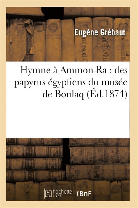 Hymne à ammon ra des papyrus égyptiens du musée de boulaq. - Skillstreaming in early childhood student workbook 10 workbooks group leader guide.