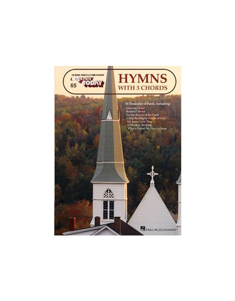 Hymns with 3 Chords E Z Play Today Volume 65