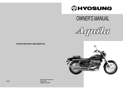 Hyosung aquila 125 manual de taller. - Solution manual statistical signal processing monson hayes.