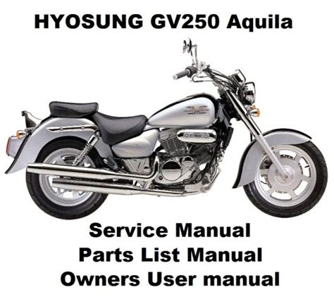 Hyosung aquila 250 gv250 workshop repair manual. - Zeitungen, zeitschriften, protokolle, jahrbucher und geschaftsberichte aus dem bestand der ig medien.