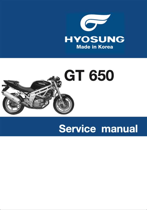 Hyosung gt650 comet 650 digital workshop repair manual. - Original citroen ds the restorers guide original series.