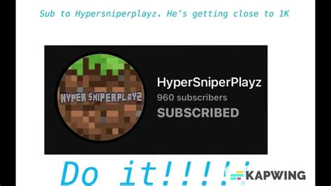 HyperSniperPlayz - YouTube