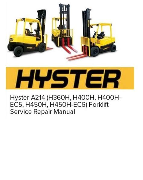 Hyster a214 h360h h400h h450h forklift service repair factory manual instant. - Meaning a slim guide to semantics.