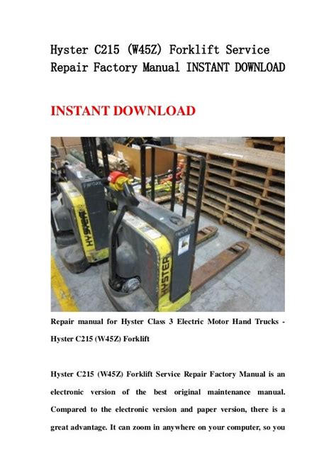 Hyster c215 w45z forklift service repair factory manual instant download. - Henry gasser s guide to painting the technique of handling oil watercolor and casein.