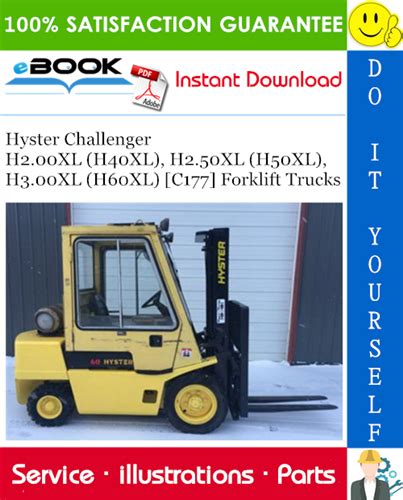 Hyster challenger h40xl h50xl h60xl h2 00xl h2 50xl h3 00xl forklift service repair manual parts manual download b177. - Honeywell non programmable round thermostat manual.