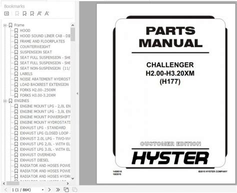 Hyster h177 h2 00 h3 20xm forklift parts manual. - Lehrbuch für veterinärdiagnostische radiologie 5. auflage.