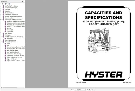 Hyster l177 h40ft h50ft h60ft h70ft forklift service repair workshop manual. - Chapter 11 section 1 the civil war begins guided reading.