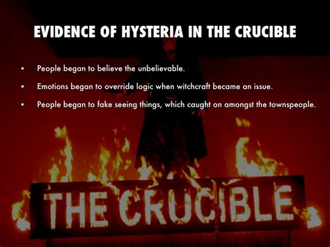 Hysteria in the Crucible FreeBook Summary