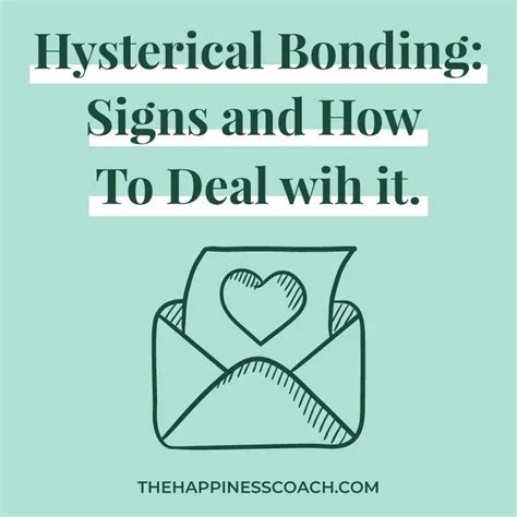 Hysterical bonding. Home. Hysterical Bonding: What It Means and Why It Happens (2024) Table of Contents. What it looks like The emotional side The physical side Where it … 
