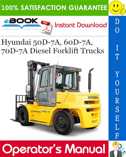 Hyundai 50d 7a 60d 7a 70d 7a forklift truck workshop service repair manual download. - Samsung dv511aer service manual and repair guide.