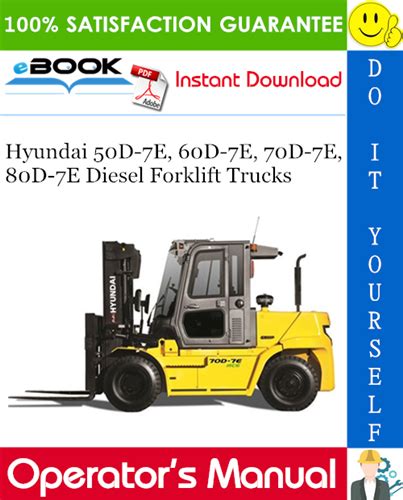Hyundai 50d 7e 60d 7e 70d 7e 80d 7e forklift truck service repair workshop manual download. - Expert guide to visual basic 6 with cdrom.