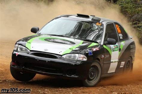 Hyundai Excel Rally Car - Australia