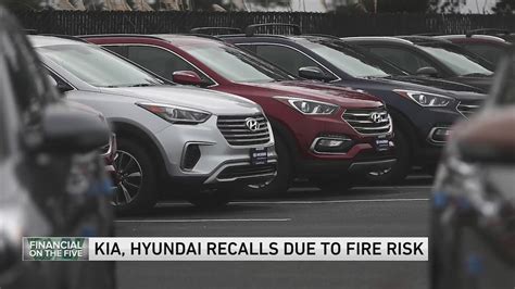 Hyundai and Kia recall nearly 92,000 vehicles over fire risk
