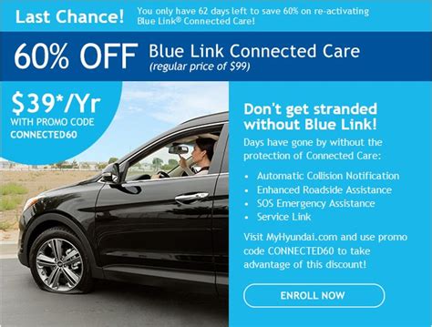 Hyundai blue link promo code. Today's Deals, by Store. More Deals & Coupons Like "20% off Hyundai Blue Link Remote Services. /Yr with promo code". Aloha Hyundai Program For a limited time, get a complimentary two-day rental on a TUCSON Hybrid or IONIQ 5. LeapFrog Blue's Clues and You! Blue Learning Watch $6.74 + Free Shipping w/ Prime or on $35 +. 
