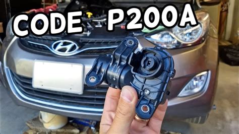 When reset, P200A returns. I've got a P0011 code. Intake cam position sensor bank 1. I've got a P0011 code. Intake cam position sensor bank 1. Timing over advanced. 2010 Santa Fe 3.5L. Trying to find where the sensor is so I can remove it and check. 2012 Hyundai Santa Fe P200A intake manifold bank 1issue.. 