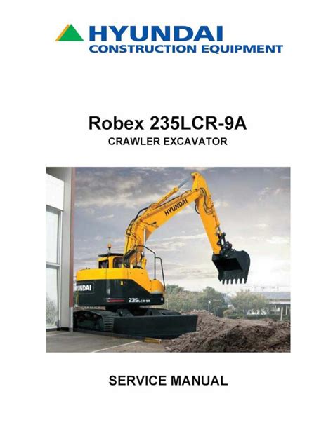 Hyundai crawler excavator r235lcr 9a service repair manual. - Usamriids medical management of biological casualties handbook.