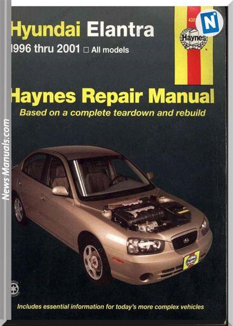 Hyundai elantra 1996 2001 repair manual. - Directorio de organizaciones no-gubernamentales de promoción y desarrollo de argentina.