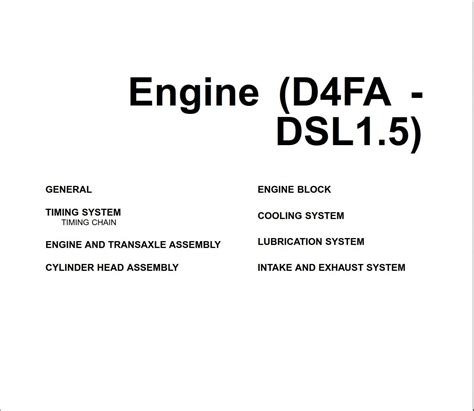 Hyundai engine d4fa dsl 1 5 repair manual. - Practical guide to computer methods for engineers by terry e shoup.