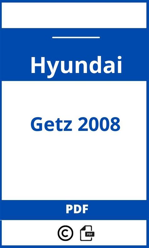 Hyundai getz bedienungsanleitung download herunterladen anleitung handbuch kostenlose free manual buch gebrauchsanweisung. - Manuale di installazione di landi renzo.