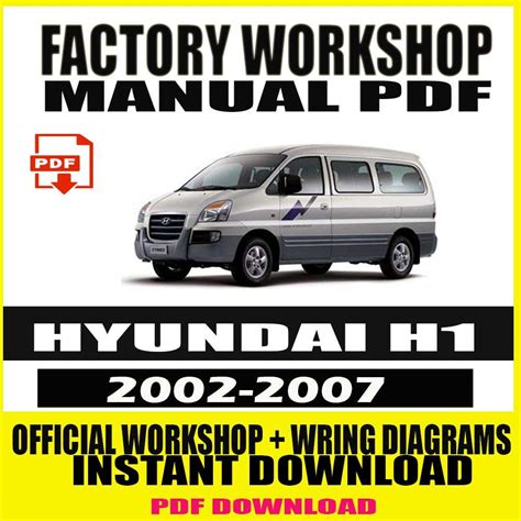 Hyundai h1 factory service repair manual. - Pequeña biografía de un gran teatro.