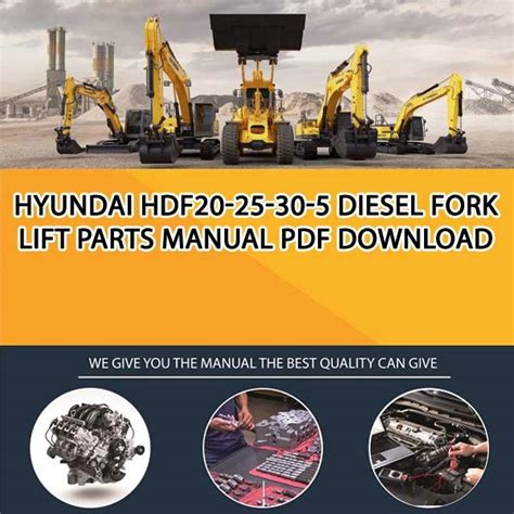 Hyundai hdf20 5 hdf25 5 hdf30 5 forklift truck workshop service repair manual. - Eberspacher b1lc and d1lc compact heater service manual.