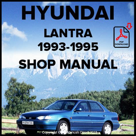 Hyundai lantra 1993 1995 manual de reparación del taller. - Water drain system three point manual bravo.