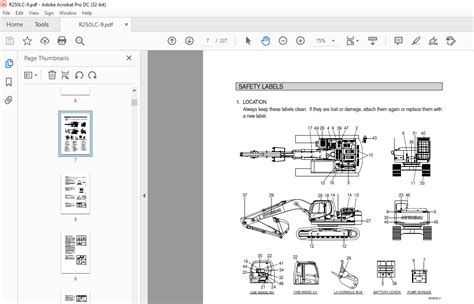 Hyundai r250lc 9 crawler excavator operating manual. - Introducción al estudio de los documentos del egipto romano..