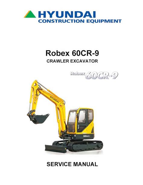 Hyundai r60cr 9 crawler excavator service repair manual download. - Messverfahren für wärme- und maschinentechnische untersuchungen..