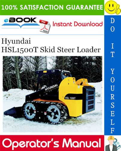 Hyundai skid steer loader hsl1500t service manual. - Polaris trail boss 330 2009 manual de servicio y reparación.