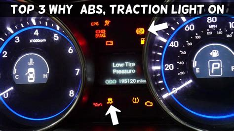 Hyundai sonata traction control light stays on. Oct 19, 2016 · 20015 posts · Joined 2014. #2 · Oct 19, 2016. The first thing to do is check your fuses. There are 3 ABS fuses on the engine bay fusebox. If your fuses check out OK you'd really need to have the ABS scanned for trouble codes to get a clue about why the lights are staying on. That's not necessarily something that you need the dealer to do. 