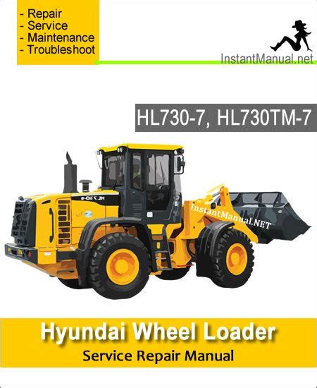 Hyundai wheel loader hl730 7 hl730tm 7 service manual. - U s master excise tax guide 2014.