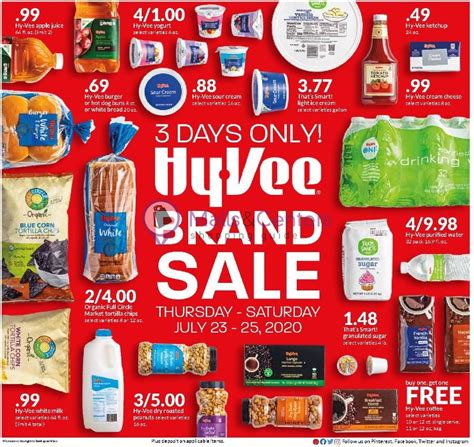 Apr 25, 2024 · 3-Day Weekend Sale Ad prices valid through 5/31/2024 - 6/2/2024 ... Hy-Vee Sweet Cream Butter. 1 lb . Log In to Add to Cart. Showing Items 1-2 of 2. General Questions.. 
