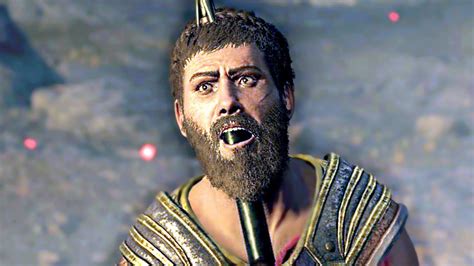 Problem is, I've already burned his crops and killed his men. I'm standing above him now, ready to assassinate him. I was kind of hoping I'd be able to talk to him by coming here, but that's not an option. I remember the other Spartan guy said "If you change your mind, meet me (somewhere)," but I forget where and I think the quest has disappeared.. 
