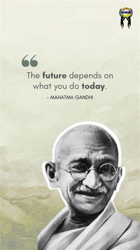 I'm not against Gandhi or