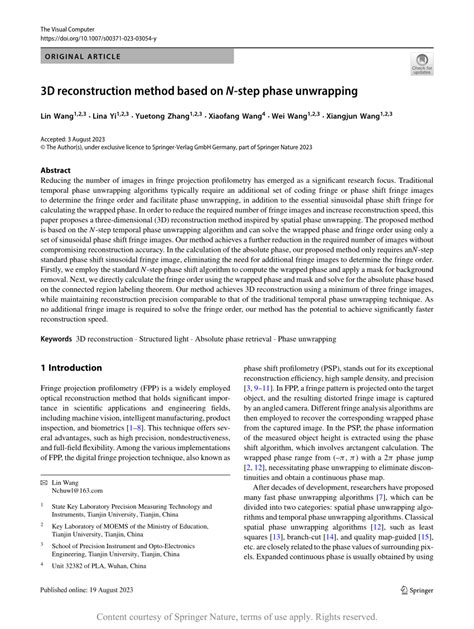 i>In-situ reconstruction of step phase based on ... - ResearchGate - wintechmobiles.com