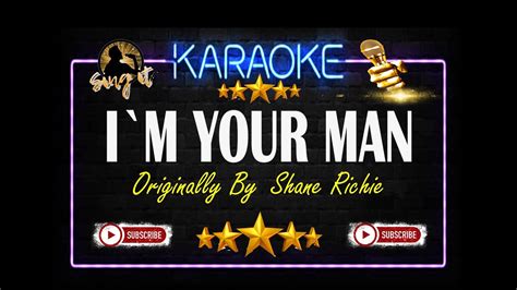 I`m Your Man - Shane Richie - Sing It Karaoke - YouTube