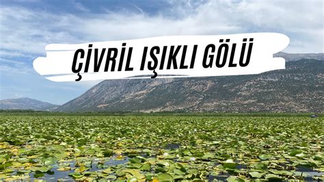Işıklı Gölü’nü (Çivril/Denizli) Besleyen Su Kaynaklarının . 