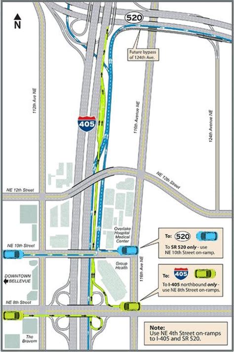 Next weekend, all lanes of I-405 between Southeast Eighth Street and Northeast Fourth Street will be closed to traffic beginning at 10 p.m. Friday until the morning hours of Monday, June 20. The .... 