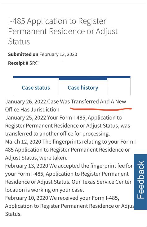 I 485 case transferred to national benefits center. Jan 19: “Case transferred to another office” Jan 24: notice received that transferred to NSC for “standard processing” Jan 25: Online update that “case transferred to another office and a new office has jurisdiction.” Same day called the automated line and it said case transferred to National Benefits Center at Lee Summit, MO. 
