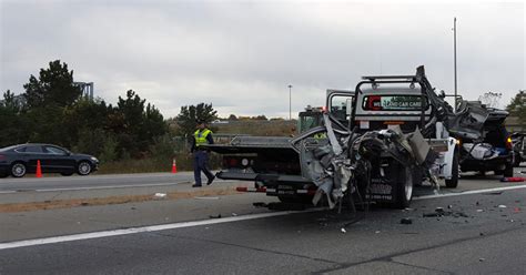 The scene of a June 23, 2022, crash on I-696 in Oakland County. (WDIV) OAKLAND COUNTY, Mich. – Two people were killed and two others were seriously injured Thursday in a crash involving a semi .... 
