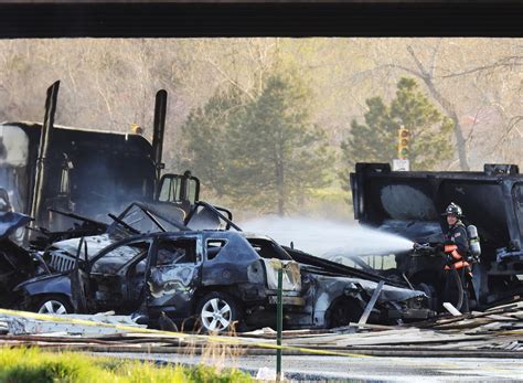 Four people died in a fiery crash on I-70 near Colorado Mills Parkway that shut down the highway in both directions on April 25, 2019. Rogel Aguilera-Mederos wept as he testified in his own .... 