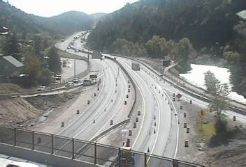 Webcam View is looking at I70 traffic. The webcam is located at
