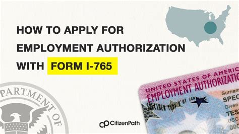 Application procedure · Form G-1145, E-Notification of Application/Petition Acceptance · Cover Letter · Form I-765, Application for Employment Authorization&nb.... 
