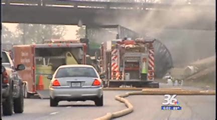 The South Carolina Highway Patrol said the right lane is closed. The first fire crews to arrive at the scene found heavy damage to one of three vehicles involved which had …. 