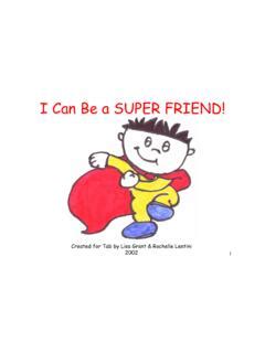 I Can Be A Super Friend - vkrp.virginia.edu