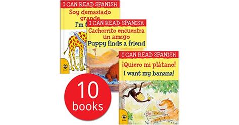 I Can Read Spanish Collection 10 Books by B Small Publishing