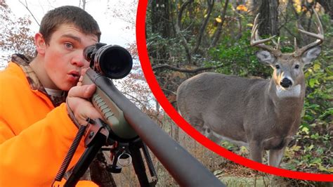 I Hunted the BIGGEST Buck of my LIFE! - YouTube