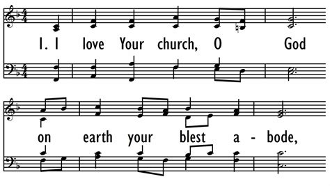 I LOVE YOUR CHURCH, O GOD Digital Songs & Hymns